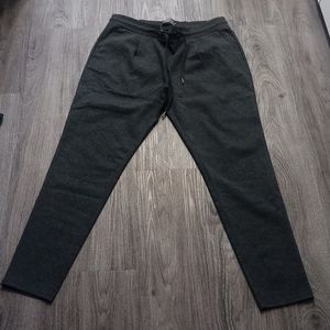 Dark grey pull on jogger pant